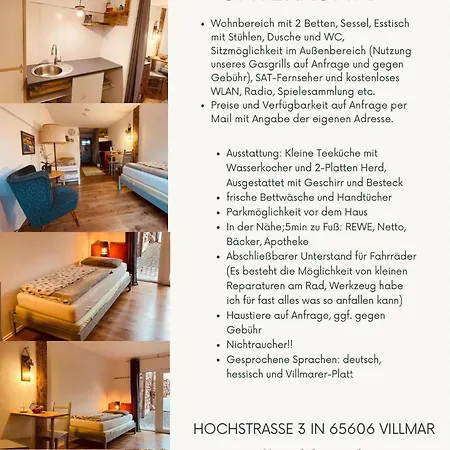 Apartman Villmar, Wandern, Radreise Kurztrip Villmar